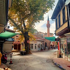 Tavşanlı'da bir sokak